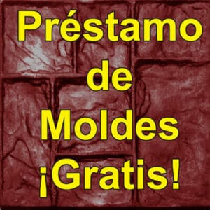 Renta de moldes concretio estampado