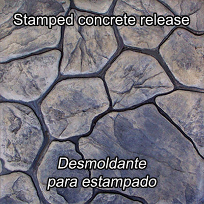 Concreto Estampado Efecto Desvanecido con Demoldante para Concreto SPG®