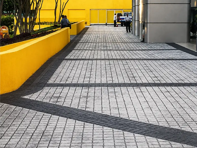 Hotel y comercial concreto estampado SPG®