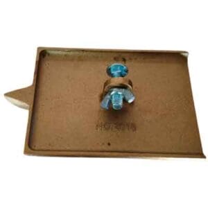 Ranurador de bronce 6x4-1/2 profundidad 3cm