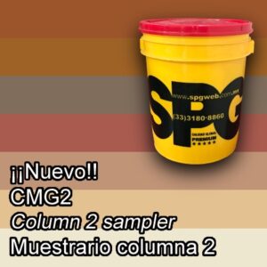 Muestrario No. 2 de colores endurecedores para pisos de concreto SPG®