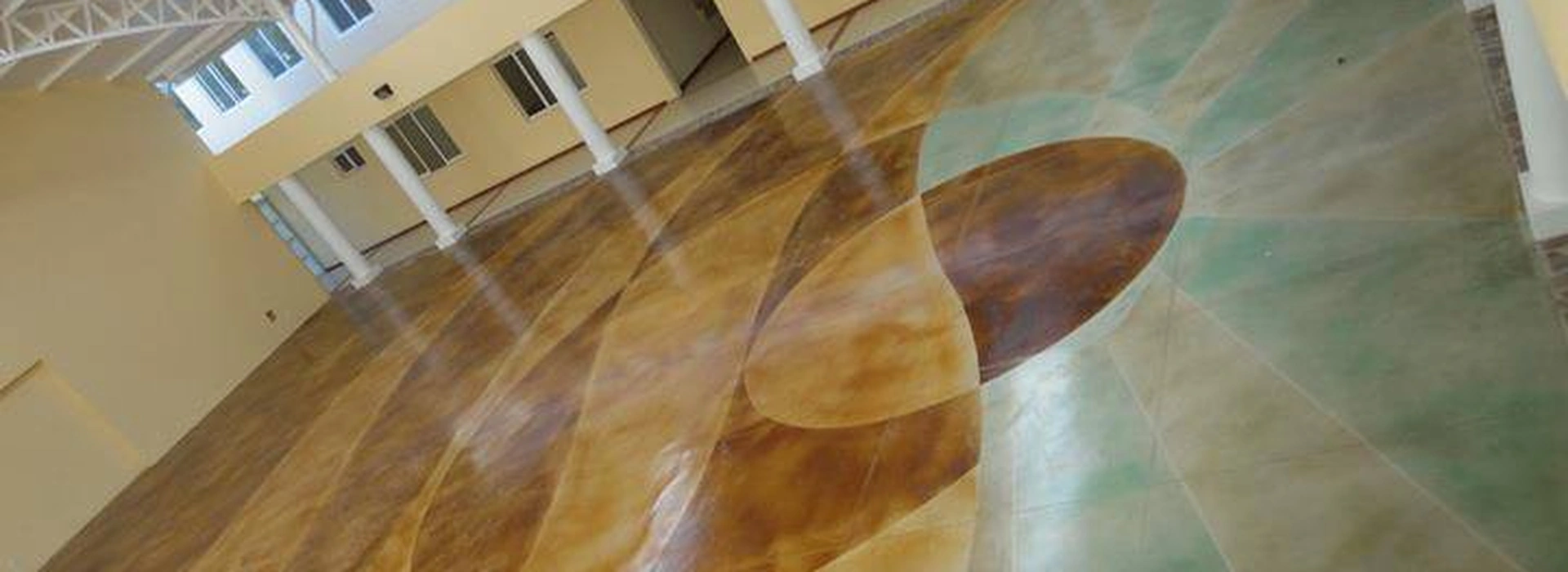 Oxidación del concreto SPG y Kemiko, piso terminado
