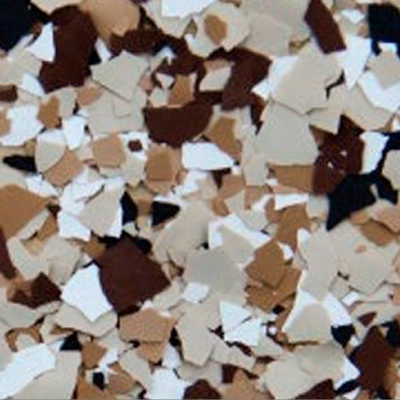 Deco flake Proline® hojuelas para piso epóxico capuchino