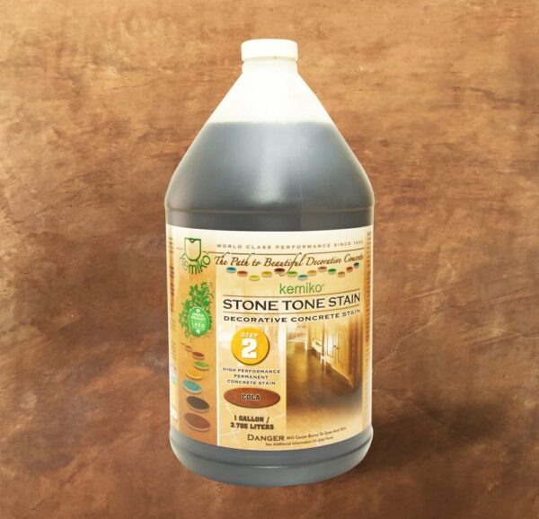Oxidante para concreto Kemiko® 1 gal Ocre