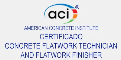 ACI Flatwork Technician respaldo profesional en concreto