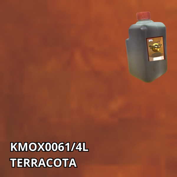 Oxidante para concreto Kemiko® ¼ lt Terracota