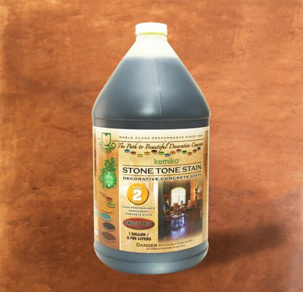 Oxidante para concreto Kemiko® 1 gal Rojo Inglés